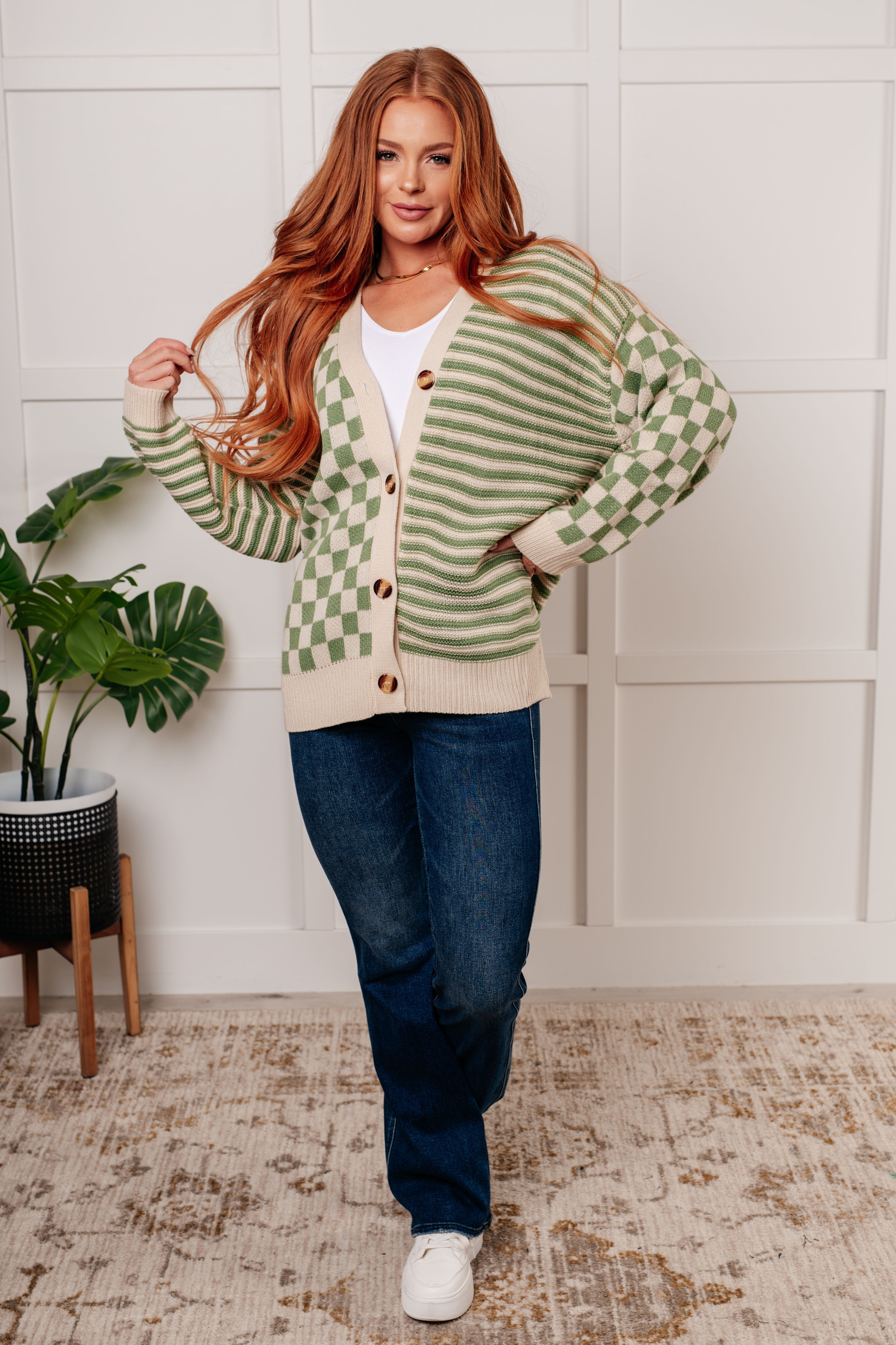 Sage Sweater Knit Cardigan