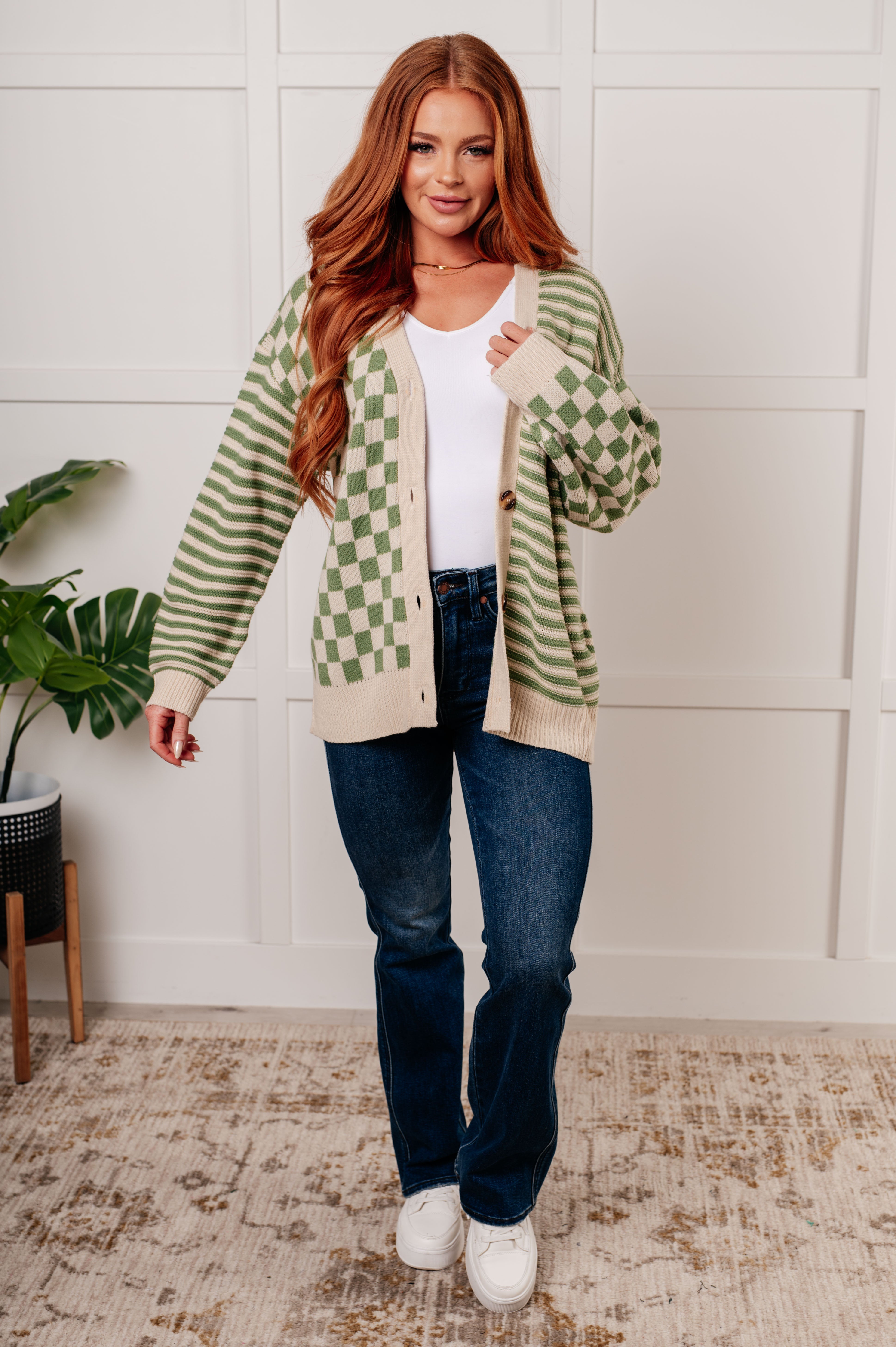 Sage Sweater Knit Cardigan