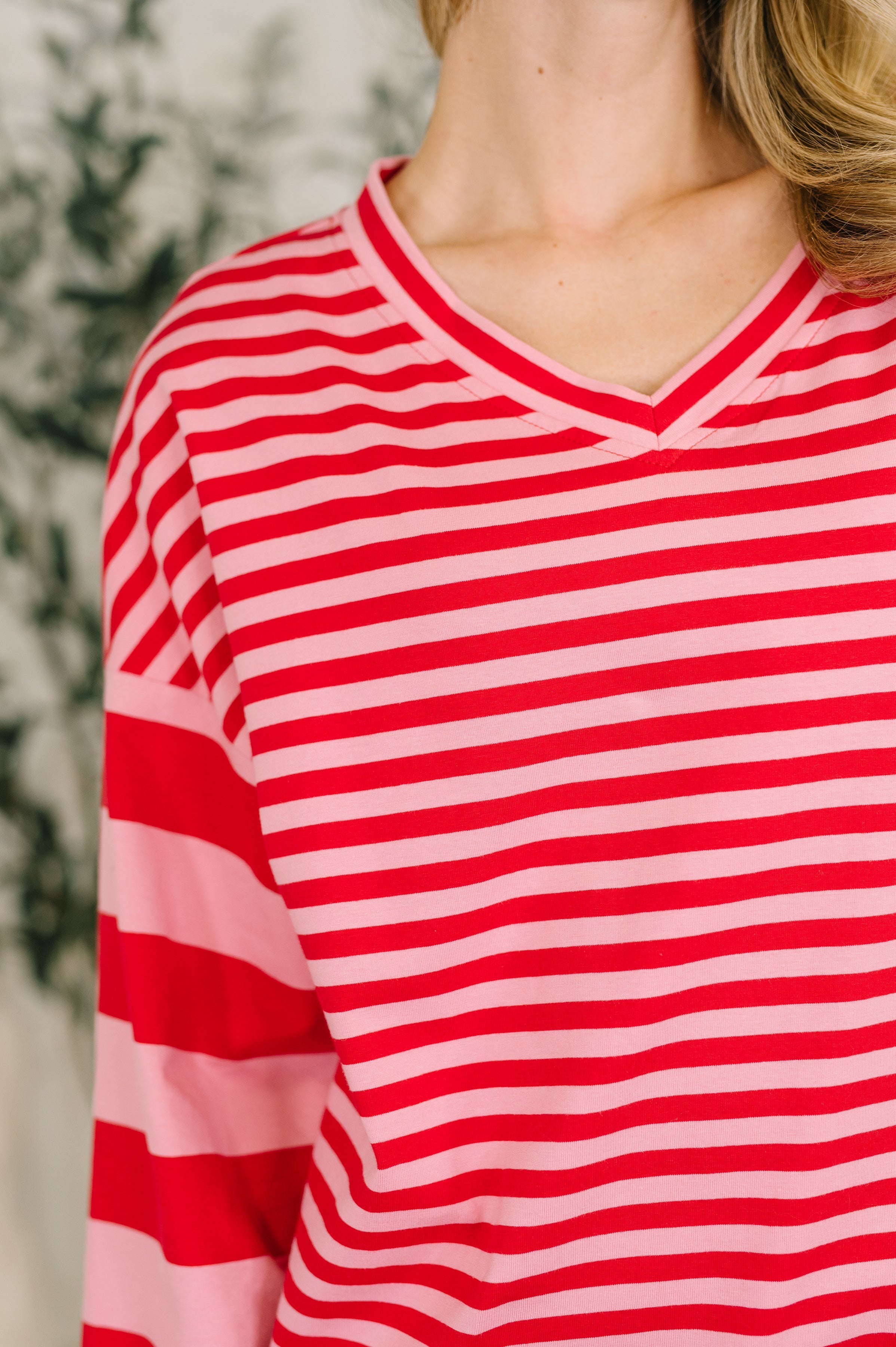 Candy Cane Lane Pullover Top