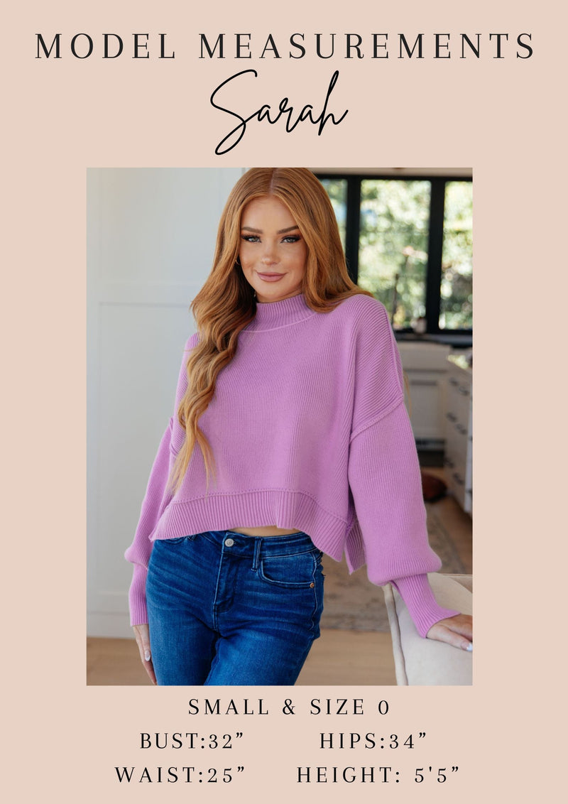 Neon Flutter Sleeve Top in Lavender and Hot Pink Filigree