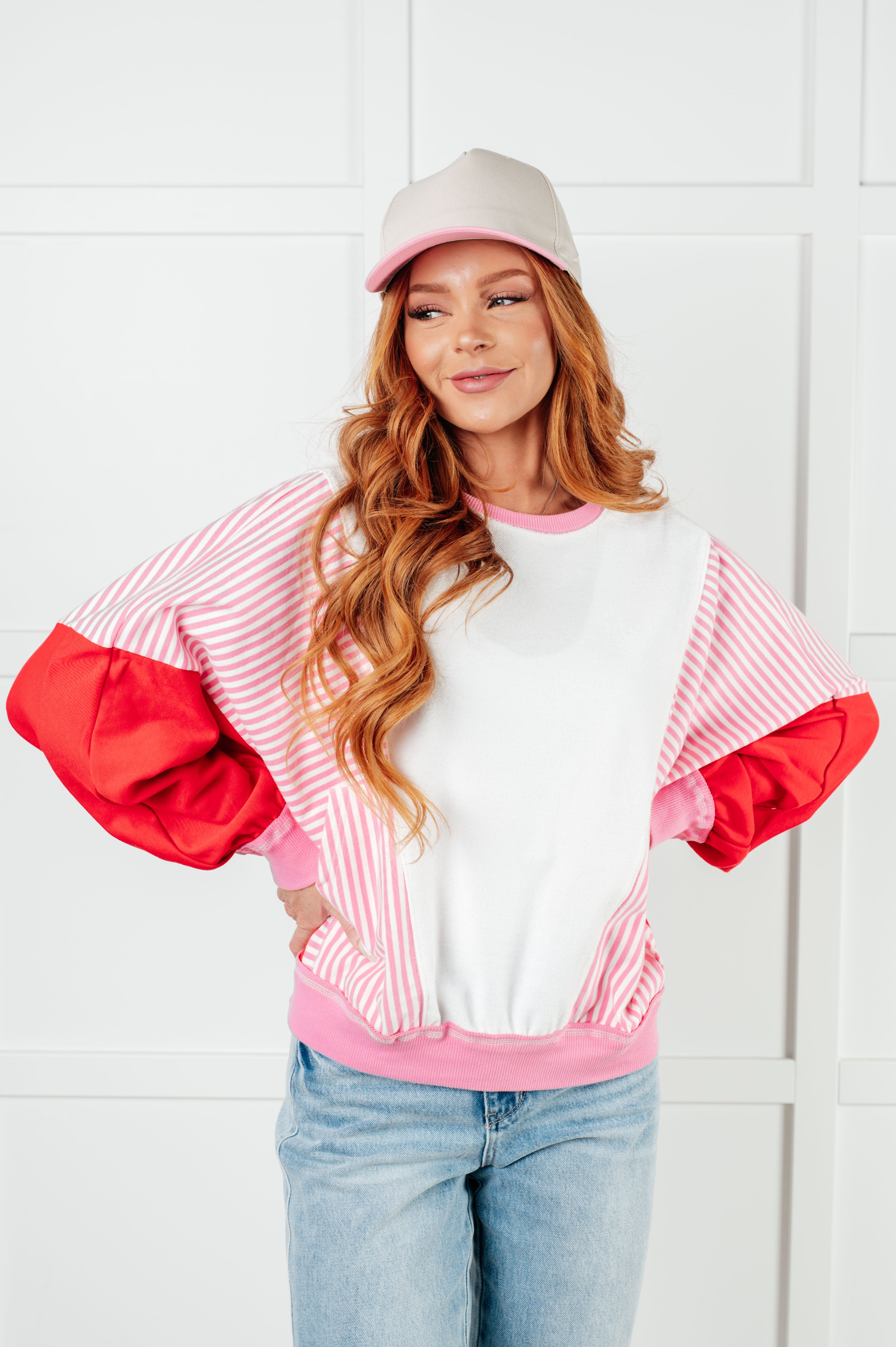 P.S. I Love You Pullover Top