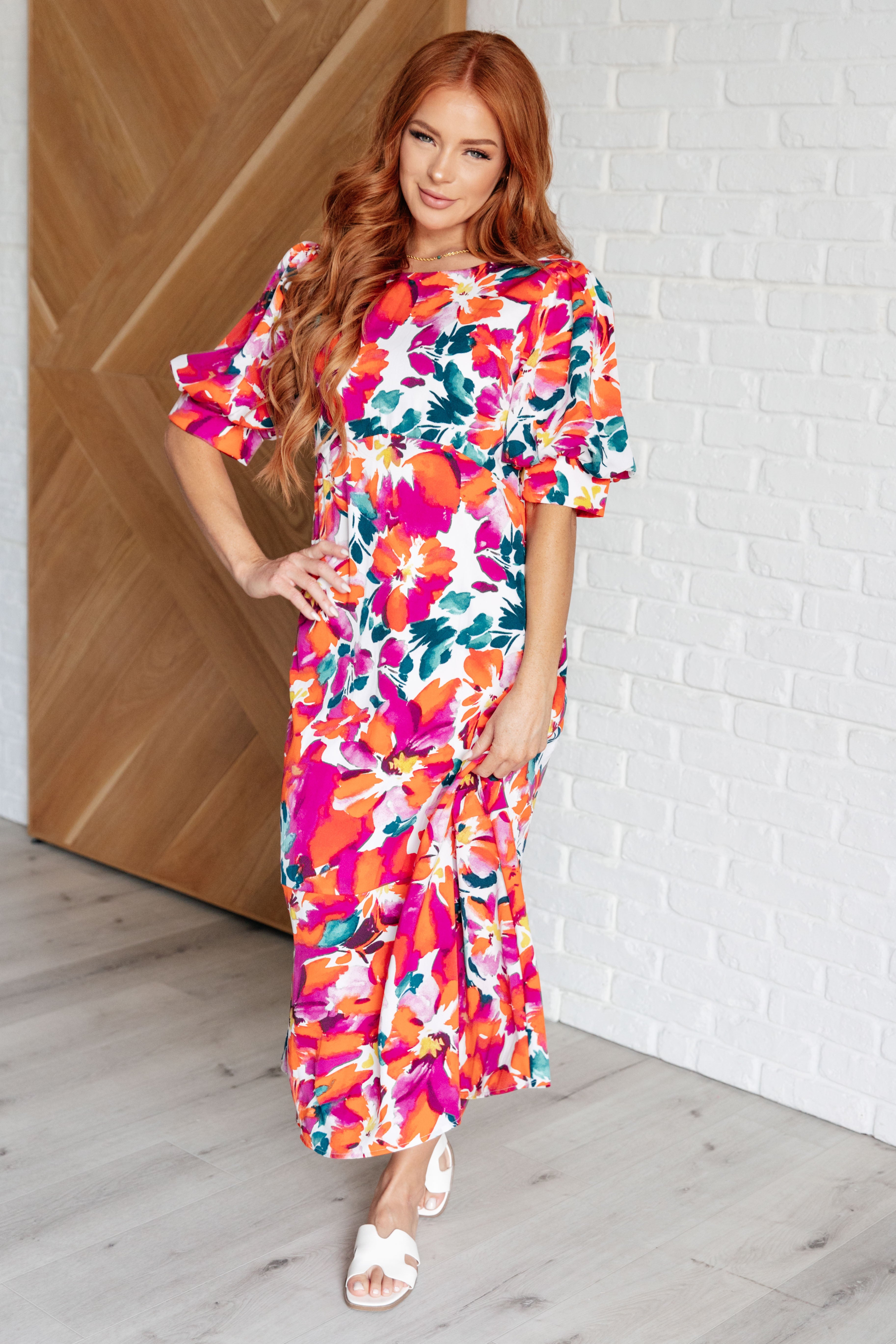 Brunch Floral Maxi Dress