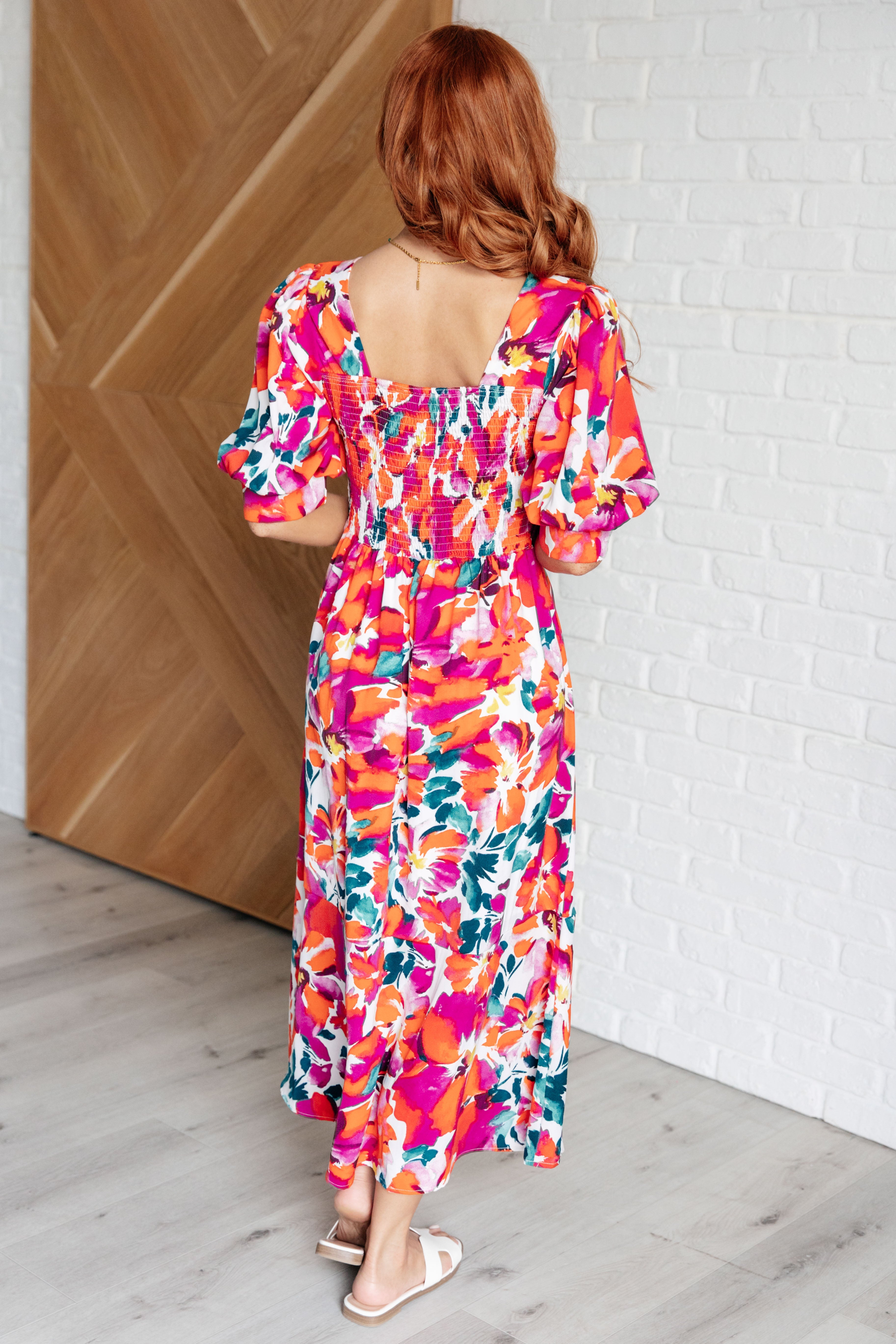 Brunch Floral Maxi Dress