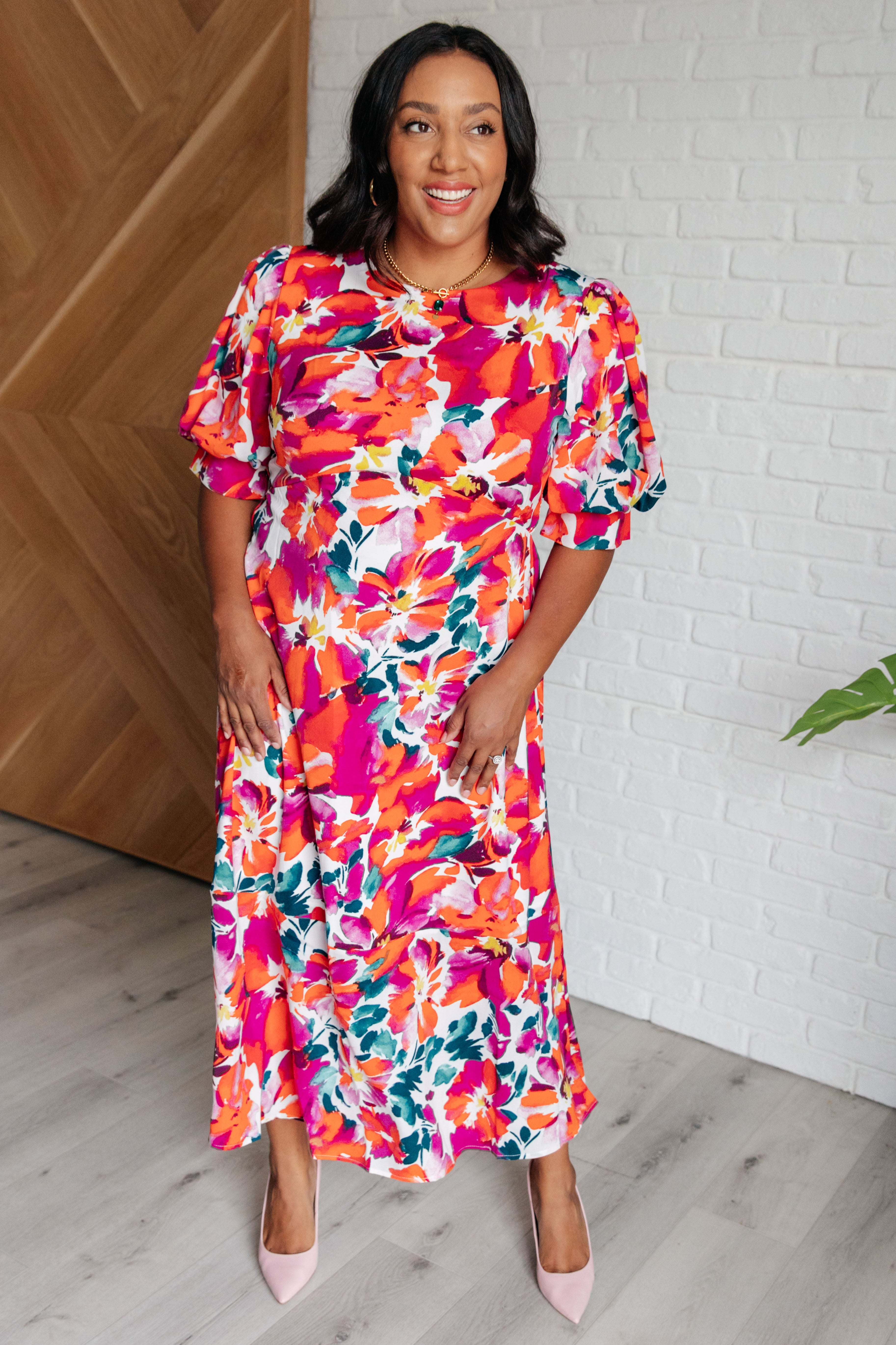 Brunch Floral Maxi Dress