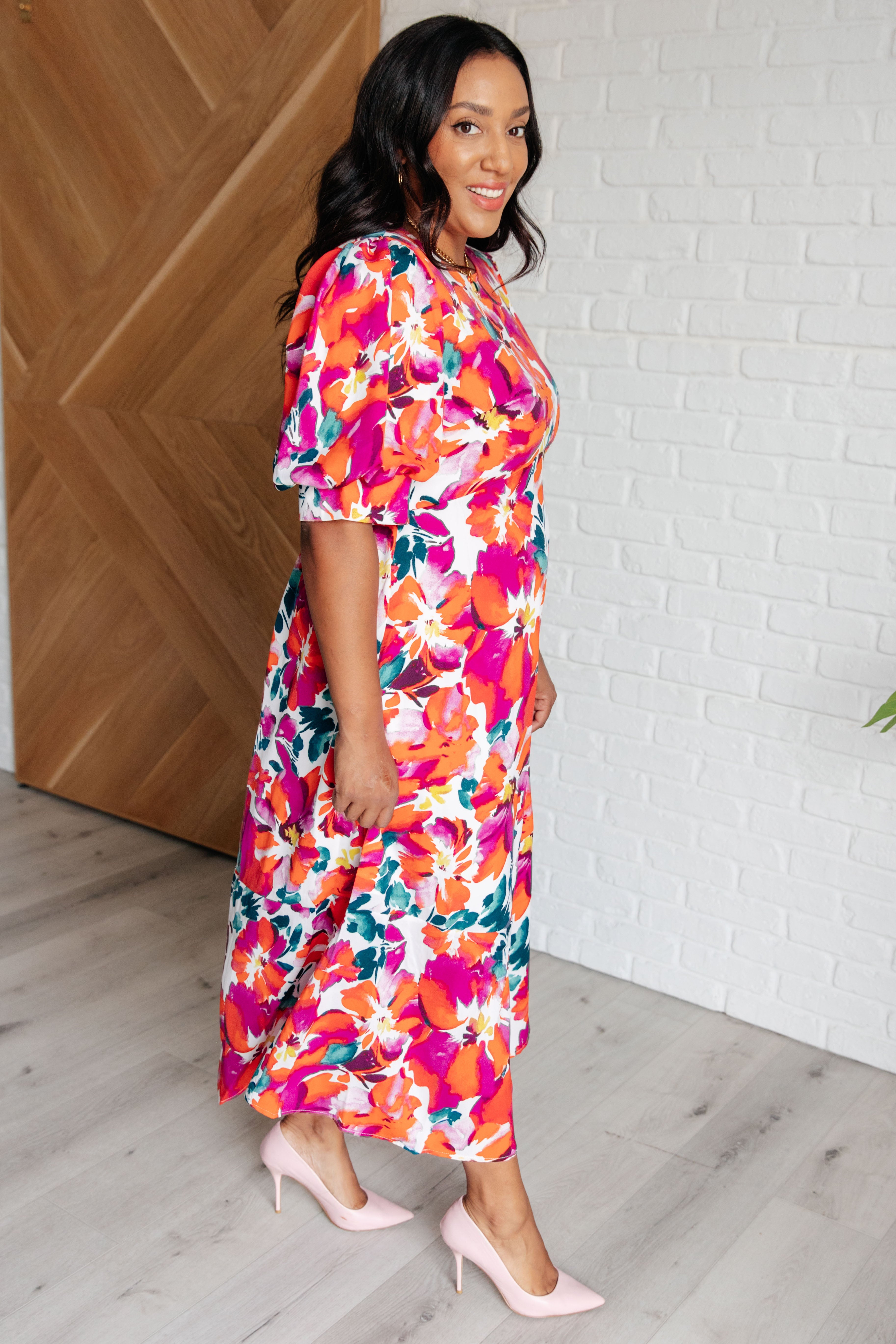 Brunch Floral Maxi Dress