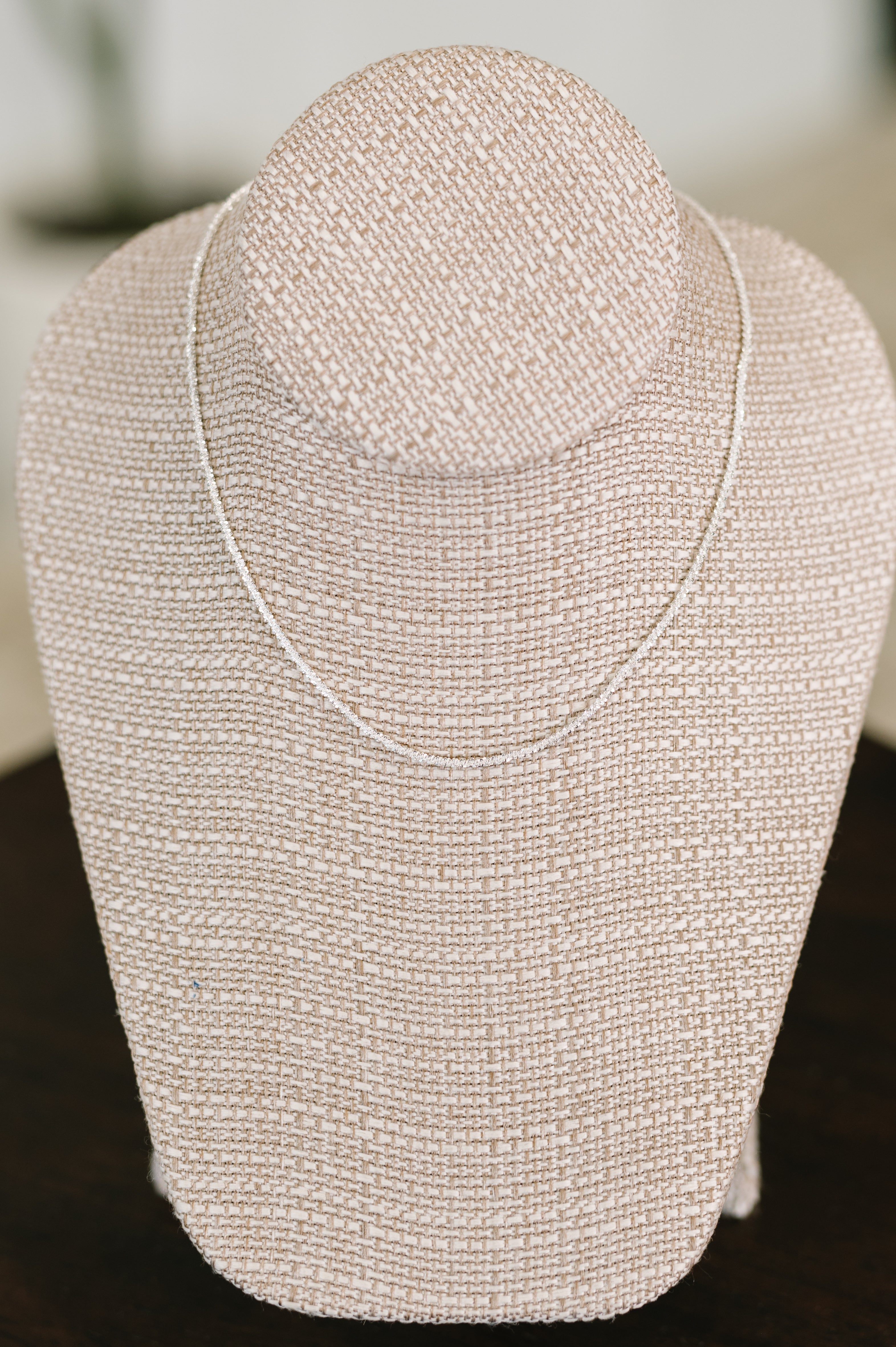 Subtle Sparkle Dainty Necklace 925 Silver