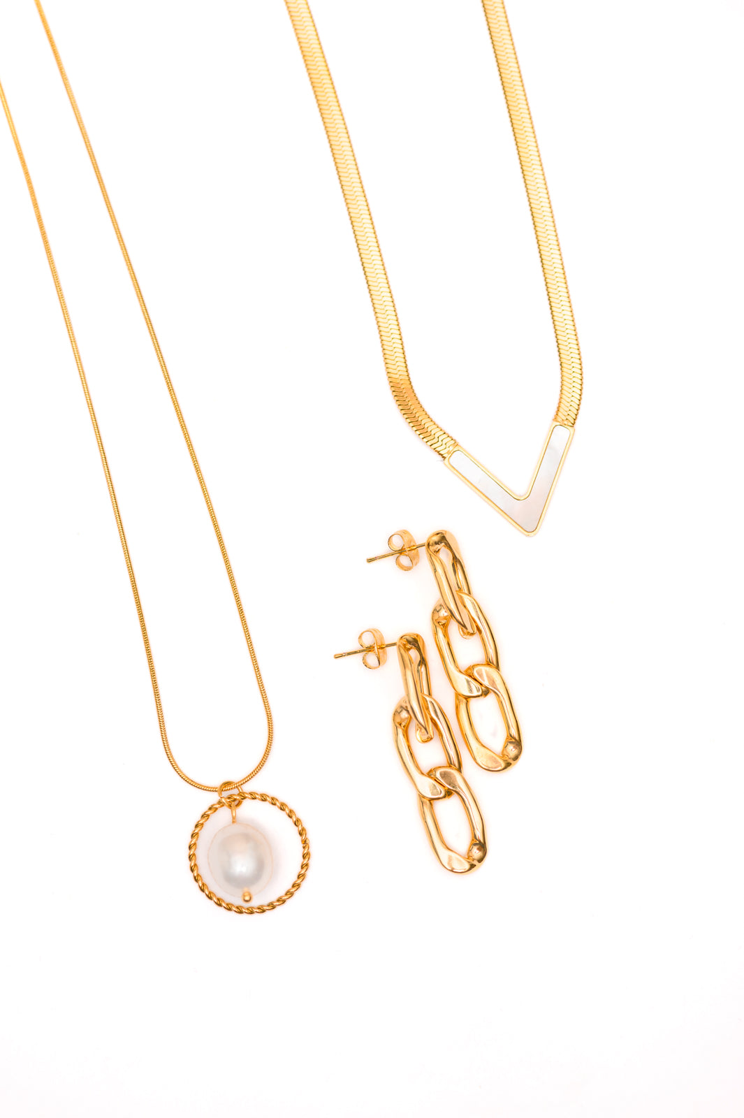 Cherished Moments Jewelry Bundle in 18k Gold