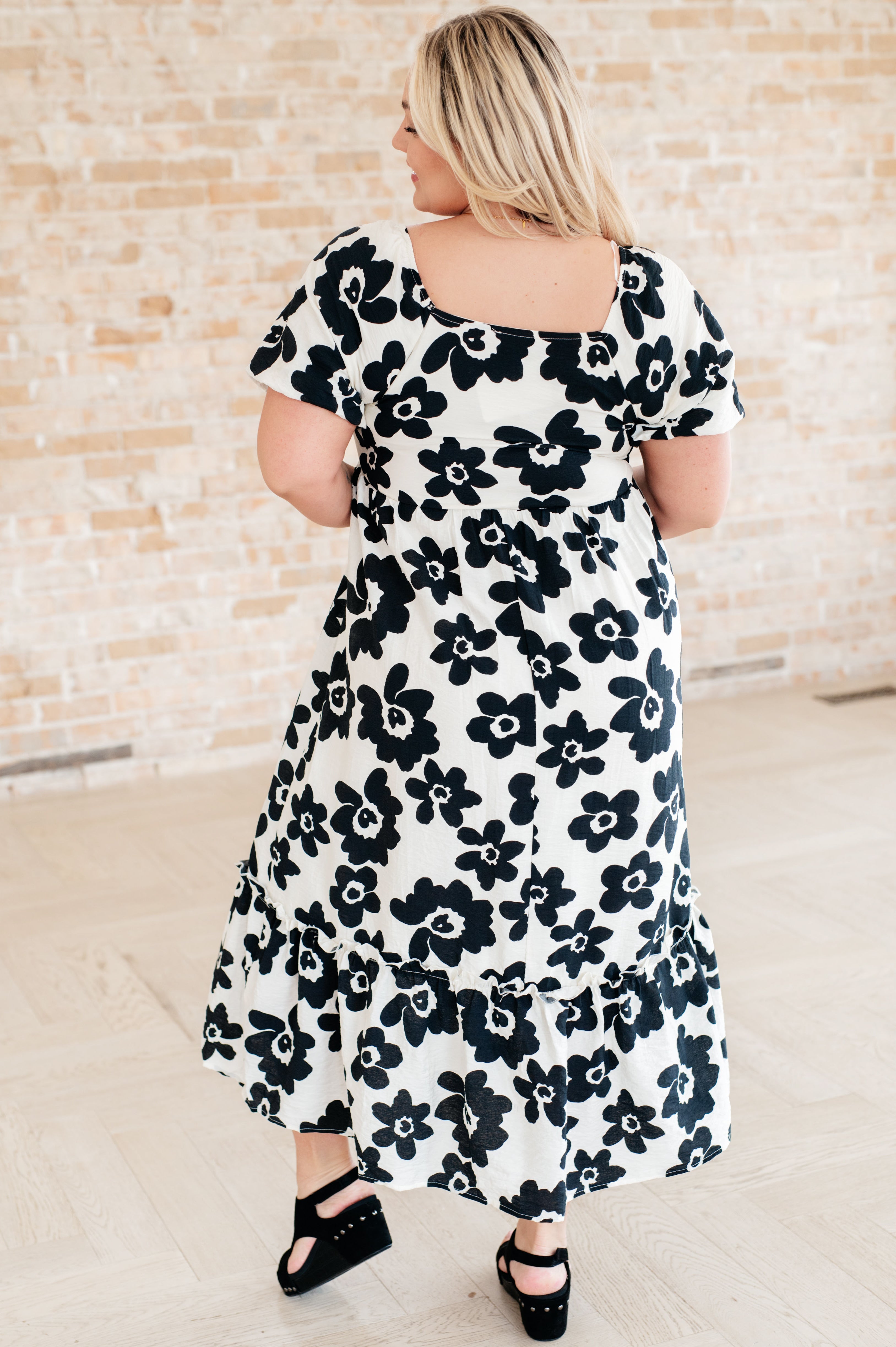 The Vintage Mod Floral Coquette Dress