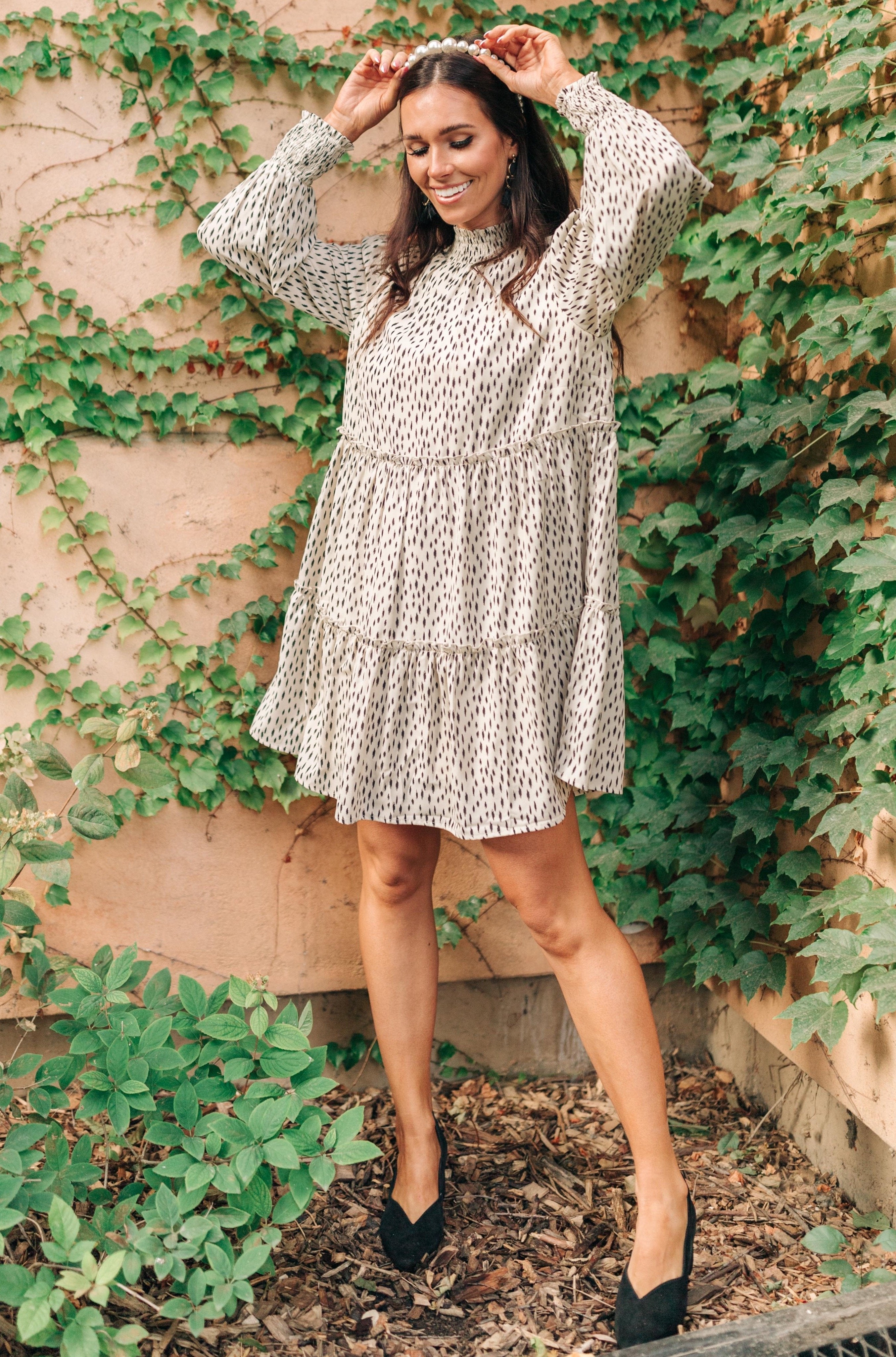 The Mercer Dress in Cream -SALE- SIZE 2XL LEFT