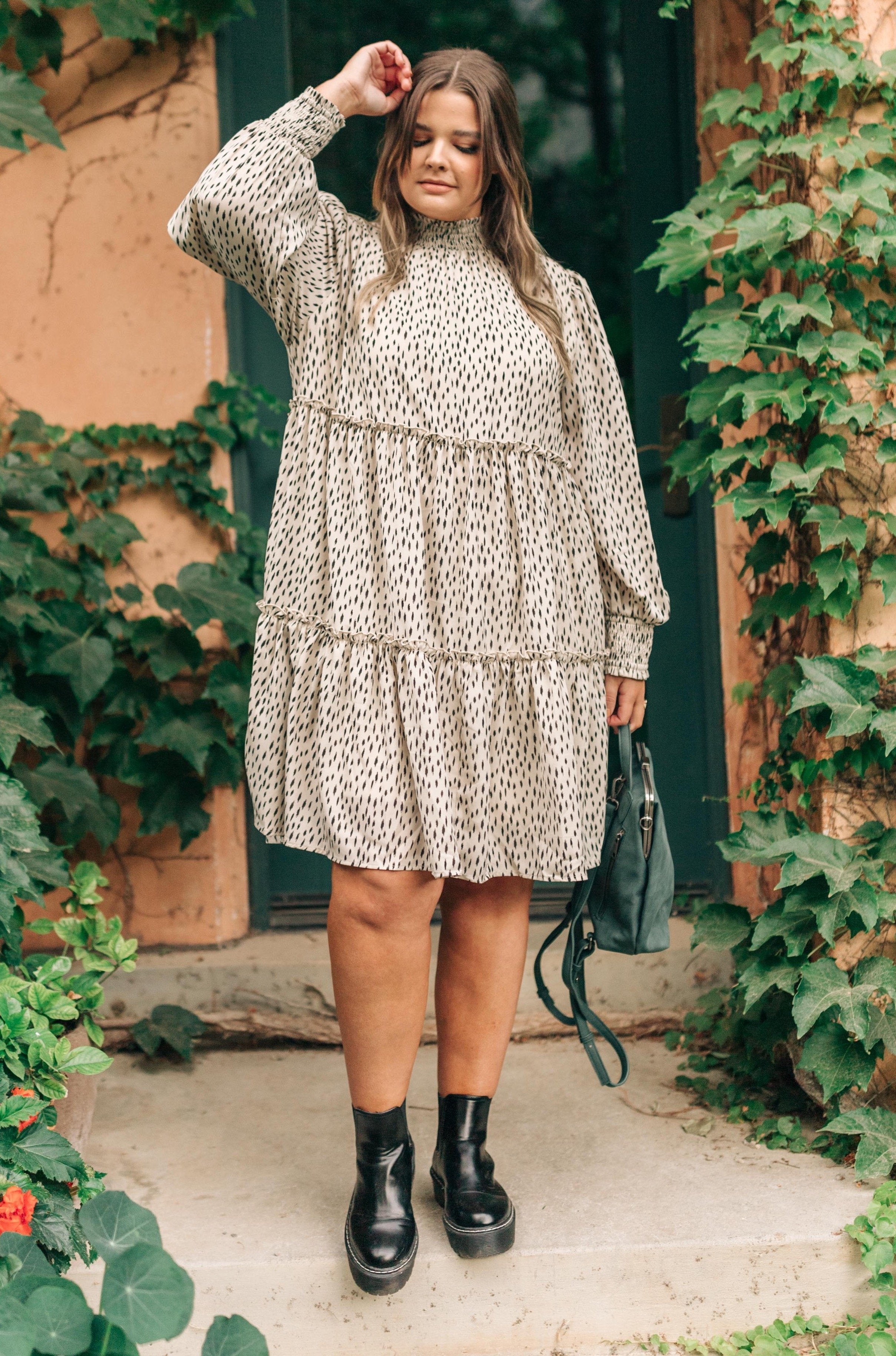 The Mercer Dress in Cream -SALE- SIZE 2XL LEFT