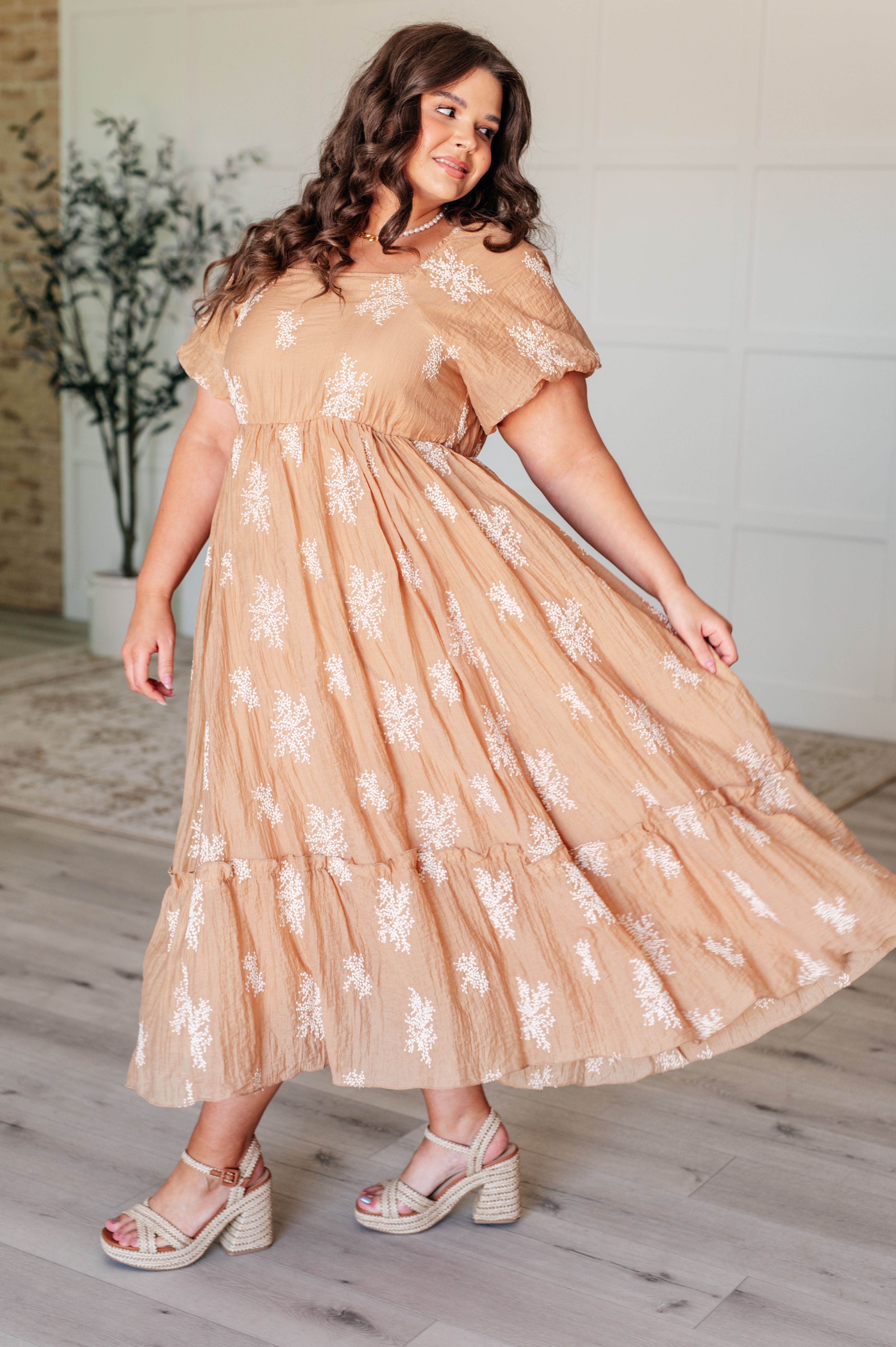 Marigold Majesty Dress in Carmel