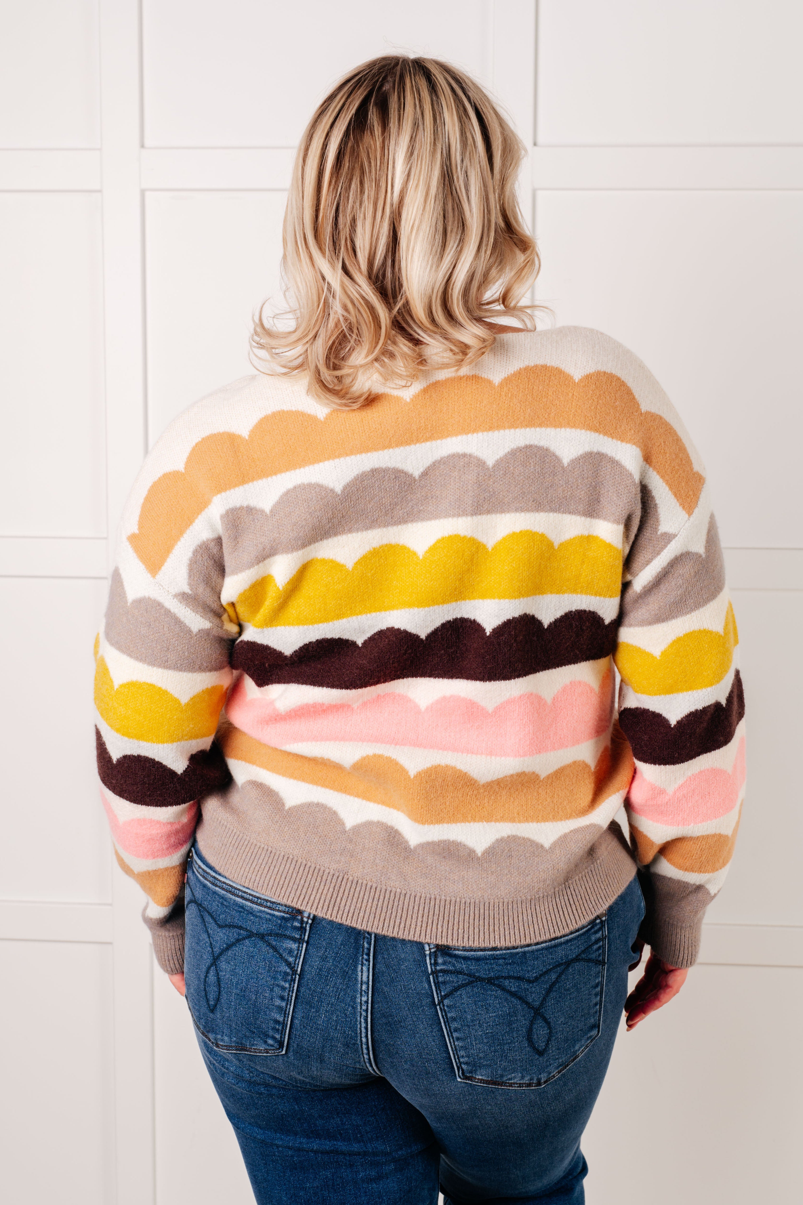 Coral Reef Striped Sweater