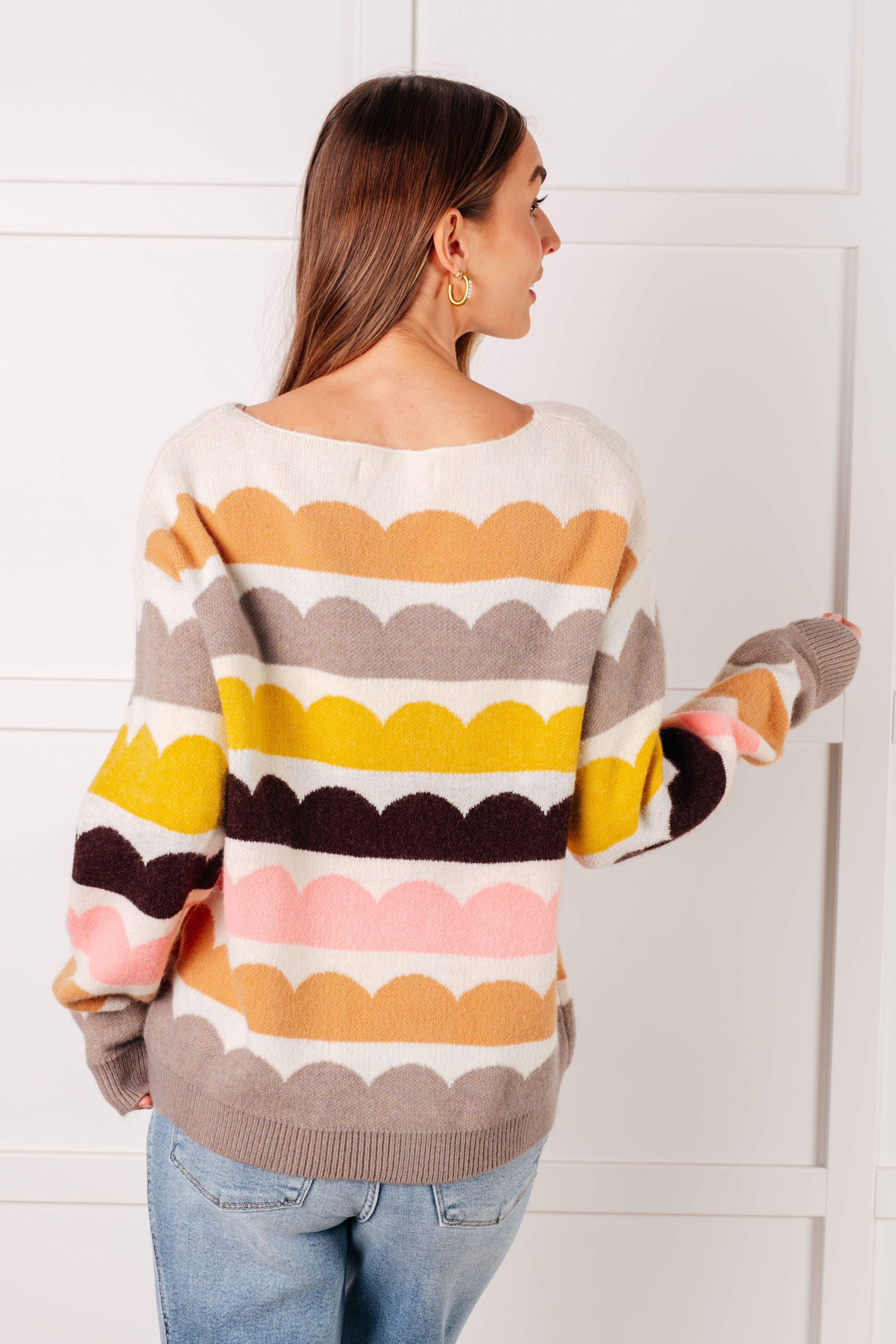 Coral Reef Striped Sweater