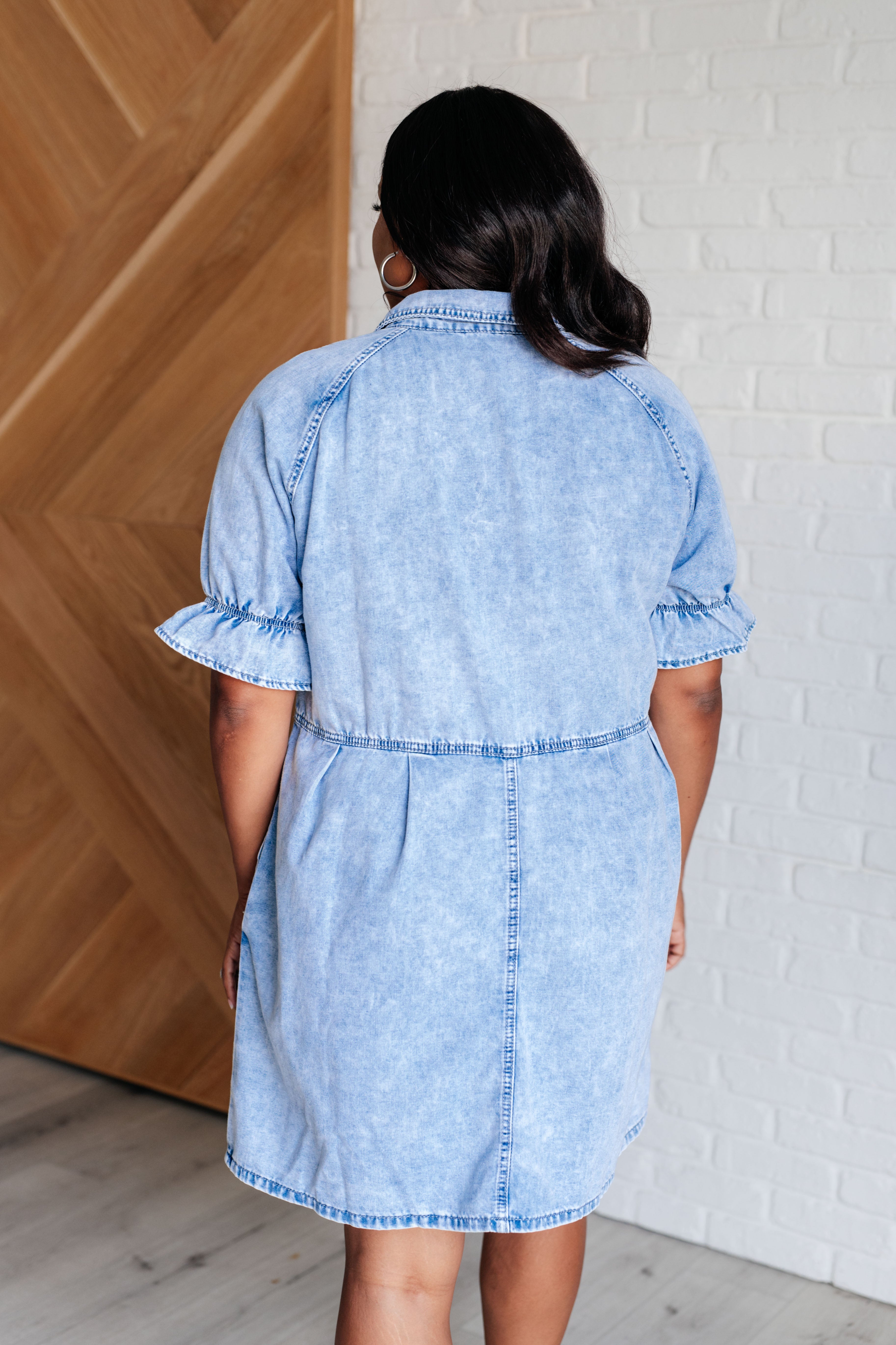 Denim Shirtdress