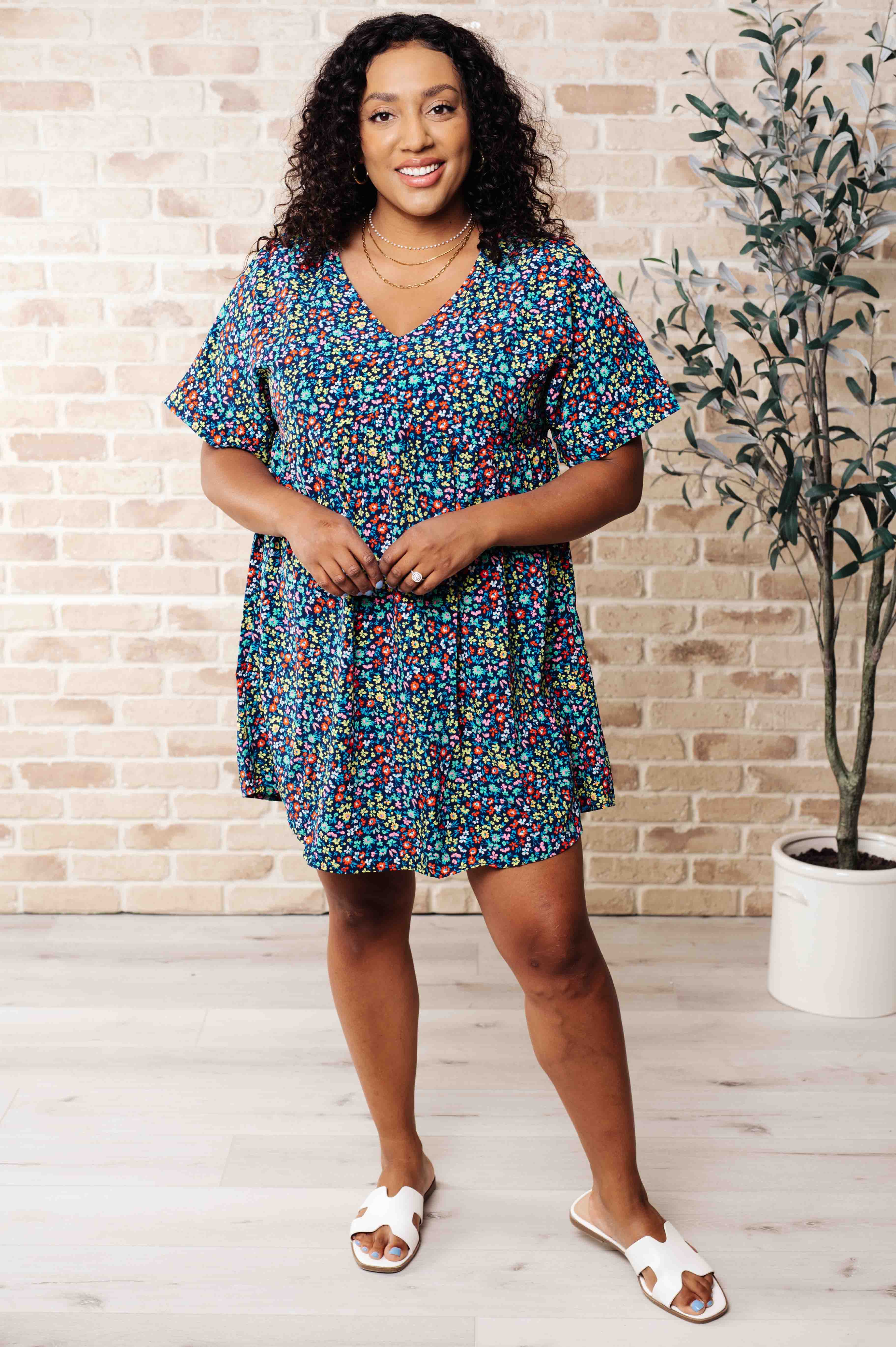 Ditsy Floral Dress