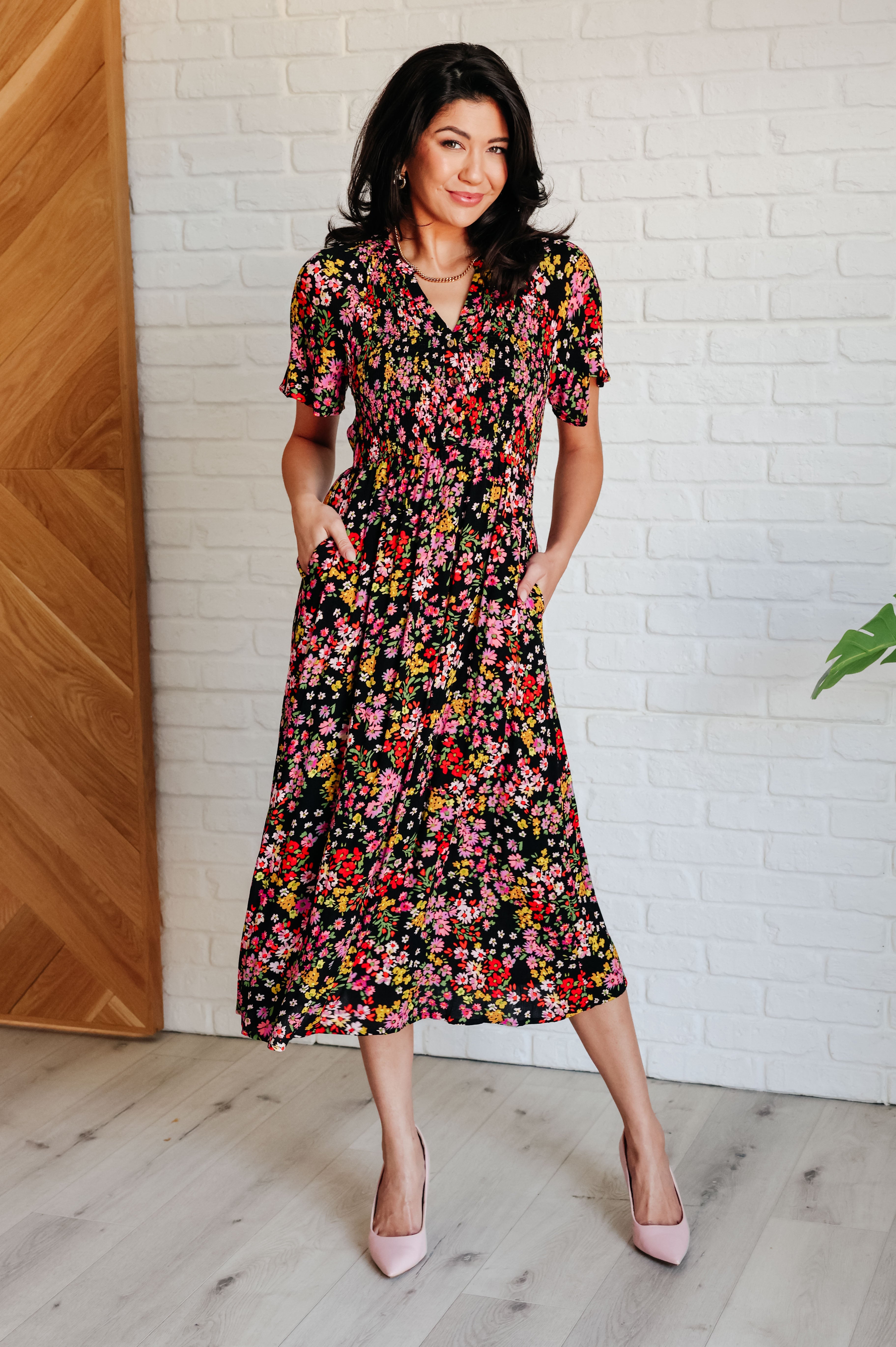 Wildflower Midi Dress