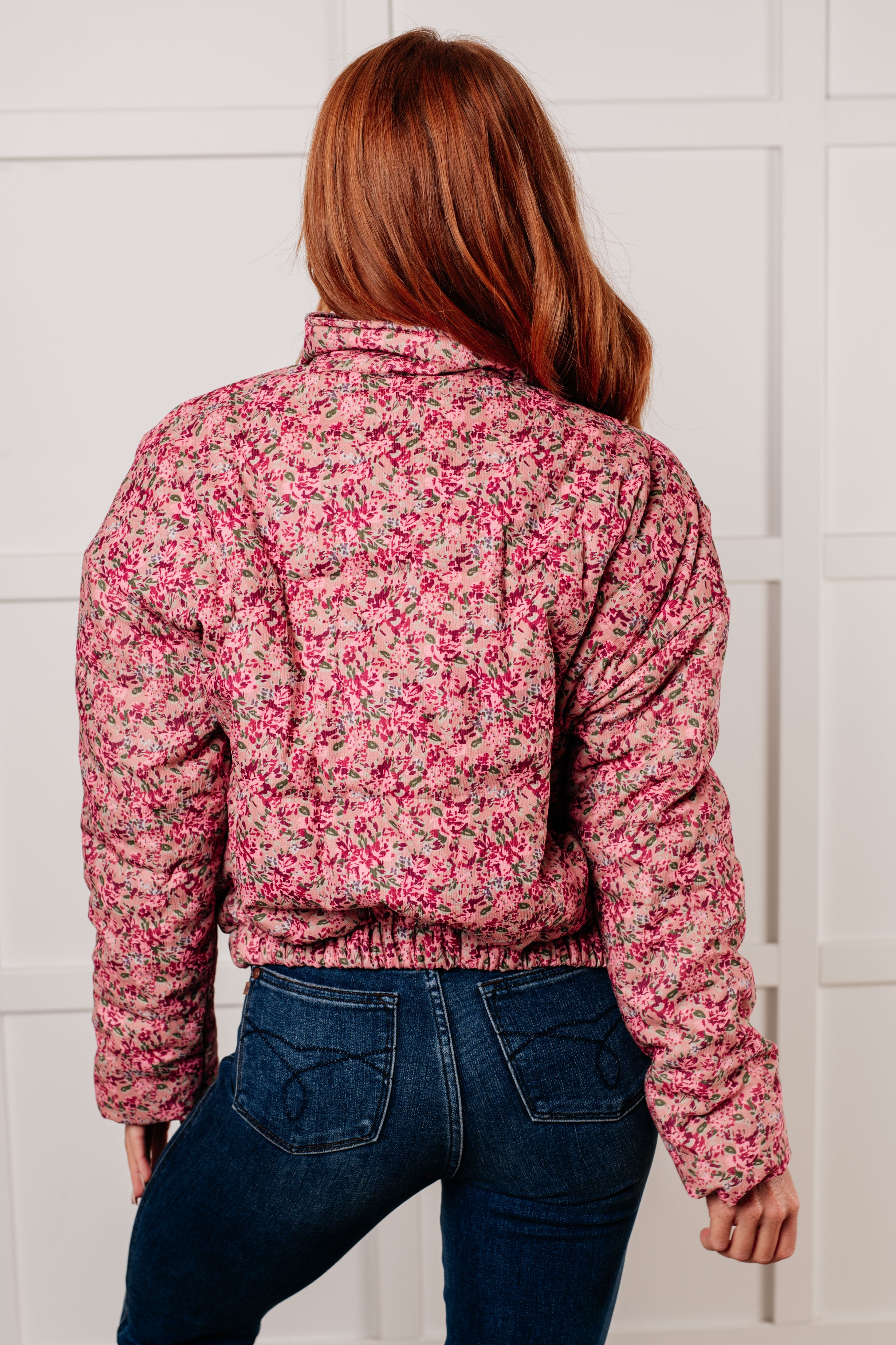 Petal Puff Dream Jacket in Rose Multi