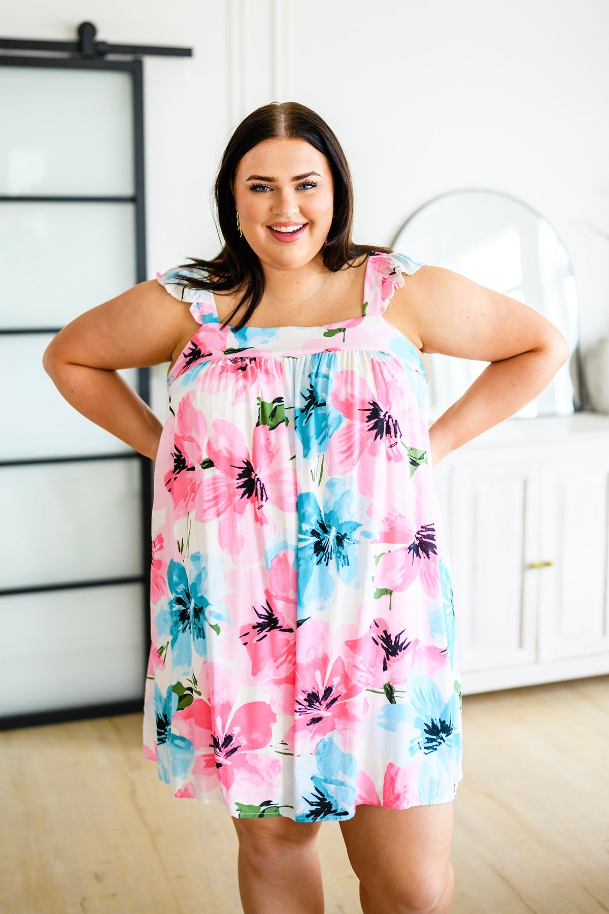 Tropical Floral Dress