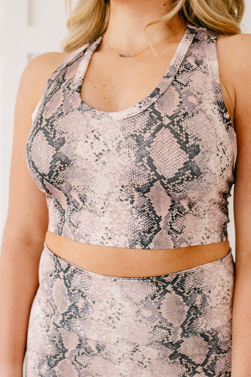 Wild Side Top in Mauve