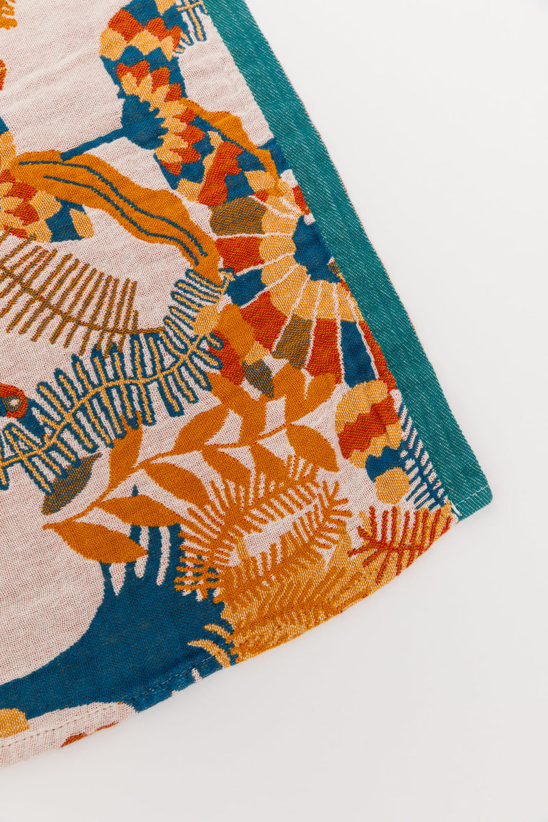 Boho Beach Towel Luxury Beach Towel in Bird Of Paradise