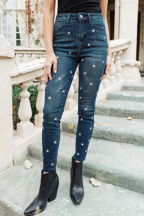 High Rise Starlight Skinny Jeans