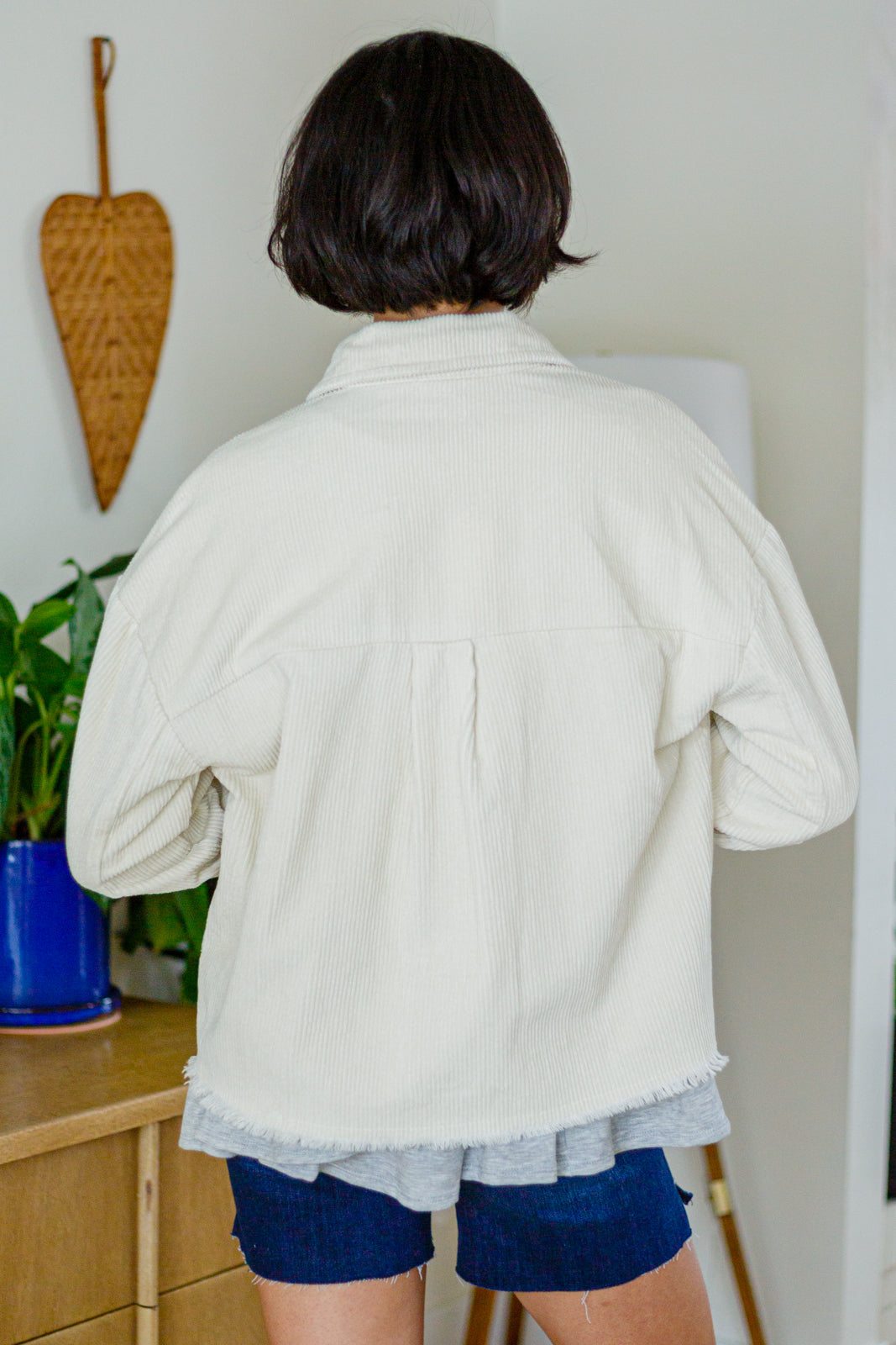 Invested in You Corduroy 100 Cotton Shacket