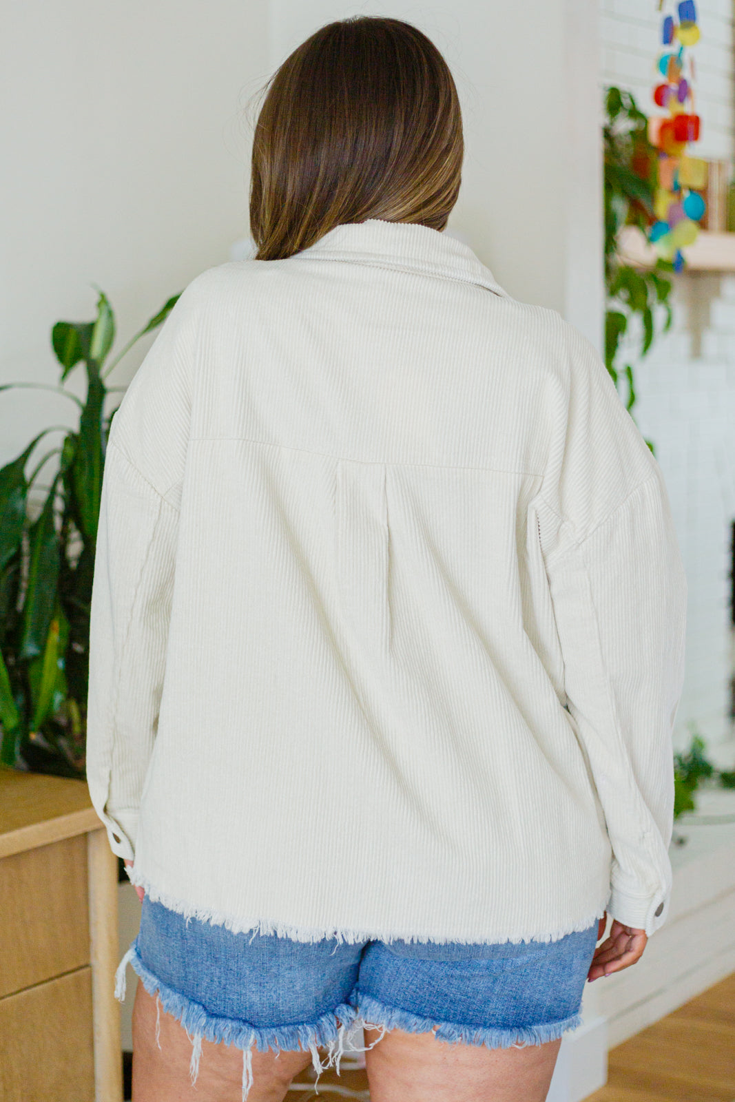 Invested in You Corduroy 100 Cotton Shacket