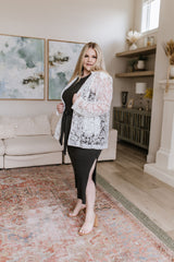 White Lace Blazer Eloquent and Elevated Lace Blazer