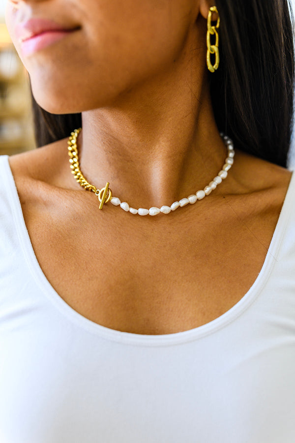 18K Gold Pearl Moments Necklace