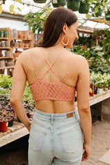 So This is Love Bralette in Coral Haze