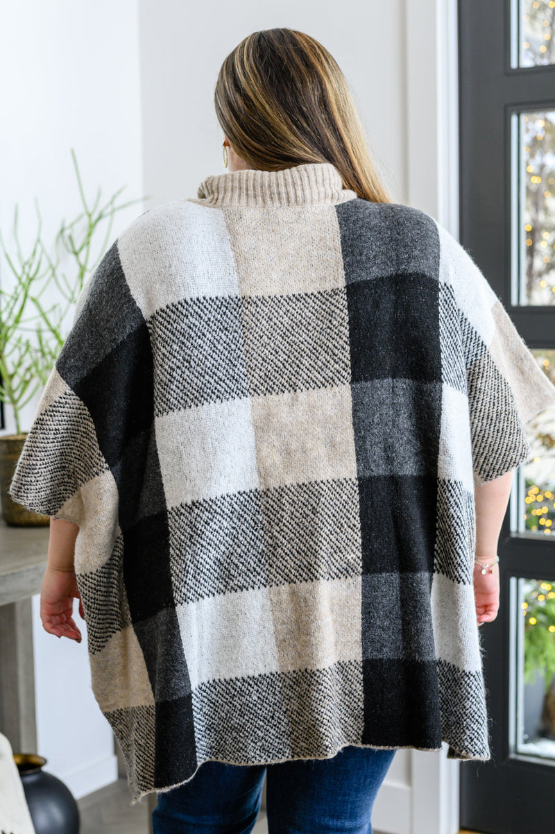 Chunky Knit Sweater Your Next Favorite Roll Neck Sweater Poncho
