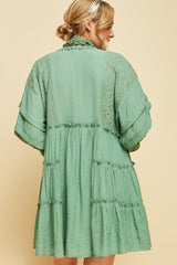 Enchanted Forest Dress In Sage