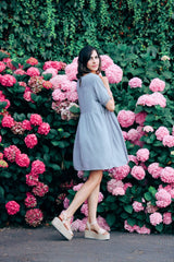 Star Dust Dress In Slate